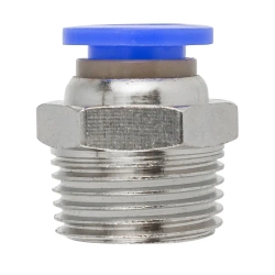 Фитинг для пластиковых трубок 8мм с наружной резьбой 3/8'' RockForce##Rock FORCE RF-SPC08-03