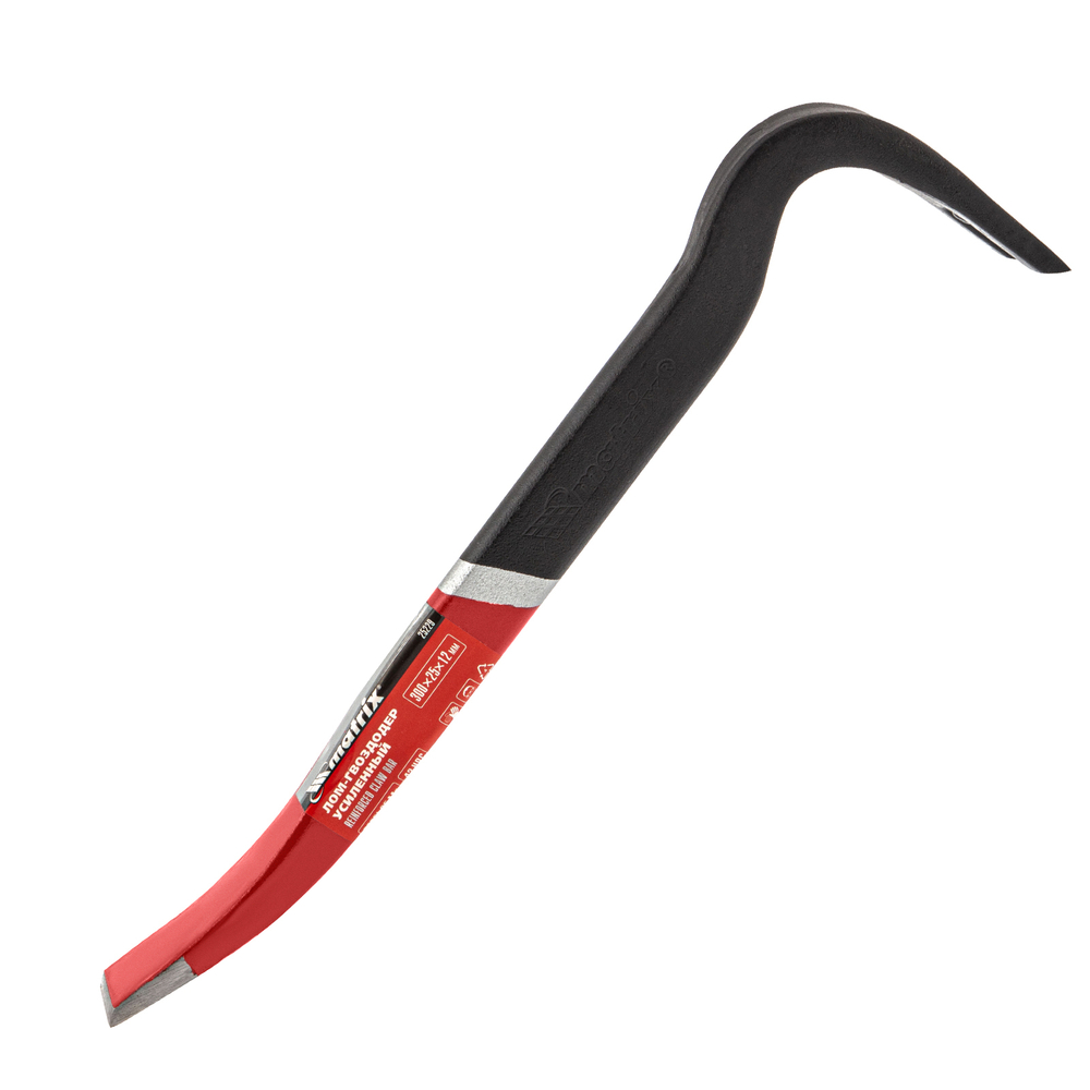 Лом-гвоздодер усиленный, 300х25х12 мм Matrix 25229