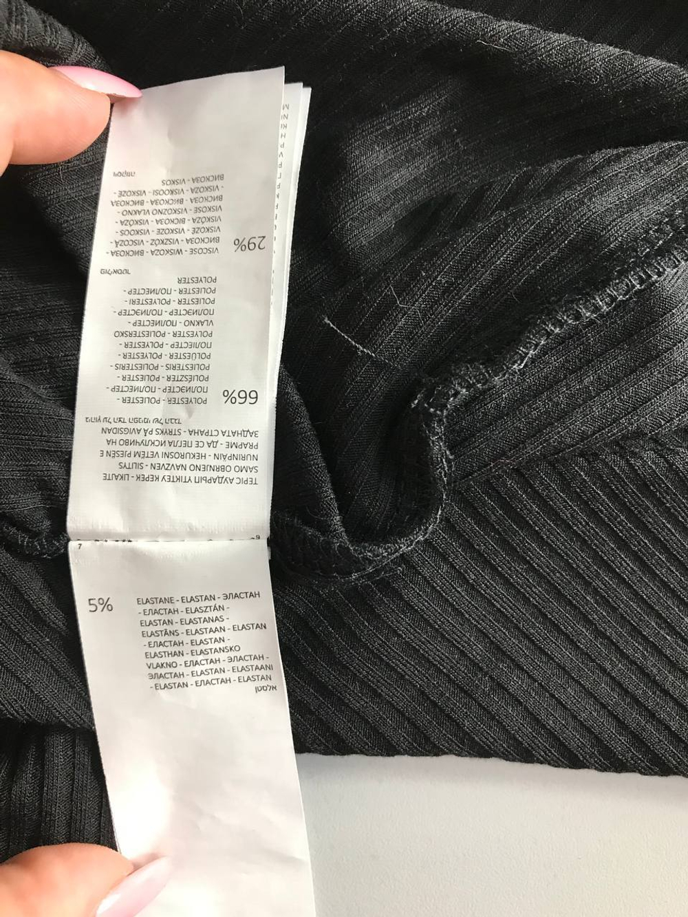 Платье в рубчик, маркировка XL, визуально на 50 размер