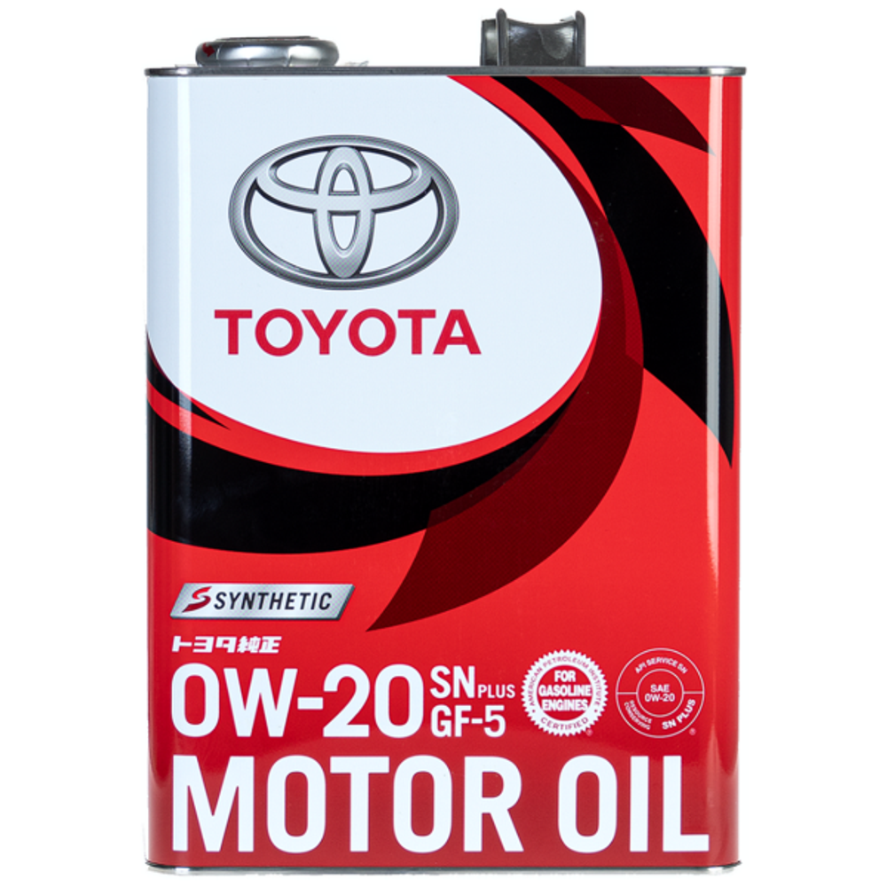 Toyota Motor Oil 0W-20 4L