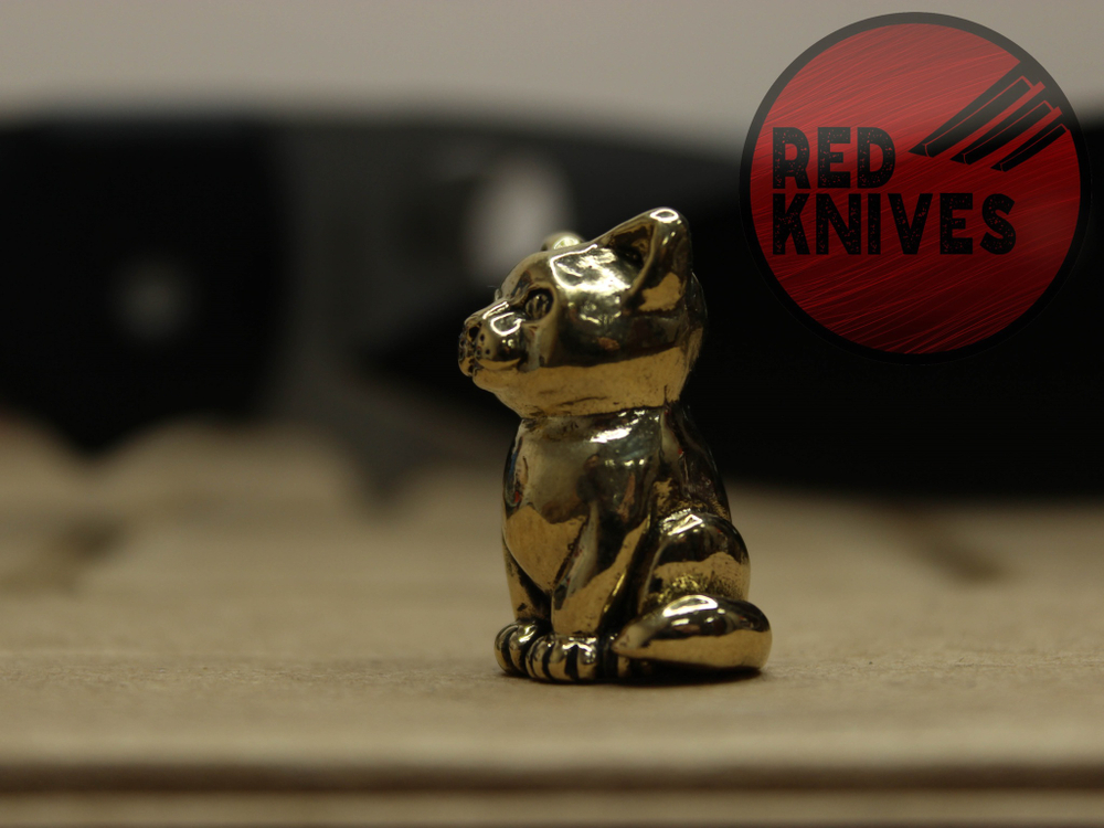 Бусина темлячная "Муська", латунь