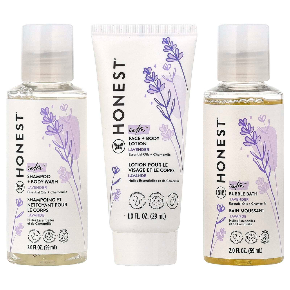 The Honest Company, Babe's Multi Must-Haves, лаванда, набор из 4 предметов