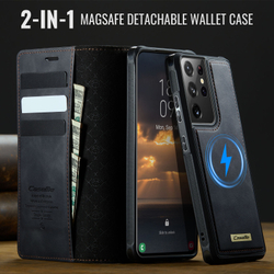 Чехол-кошелек CaseMe 2 in 1 MagSafe Samsung Galaxy S21 Ultra