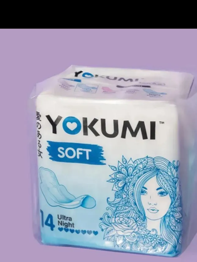 Прокладки гигиенич. Yokimi Soft Ultra Night 14шт.