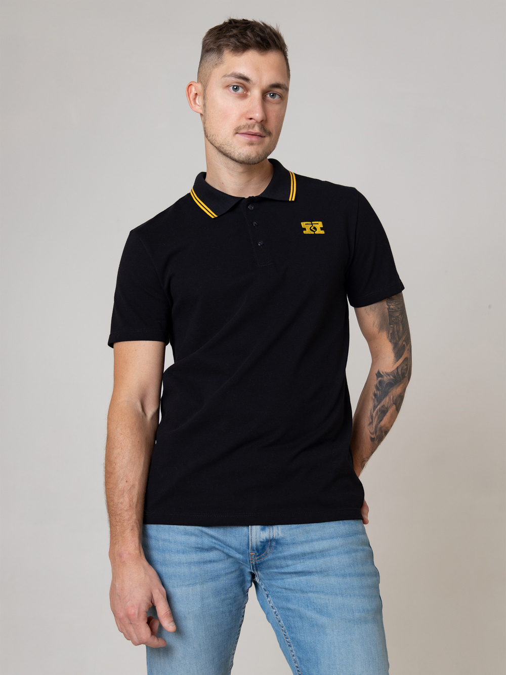 Поло черное Город Горький