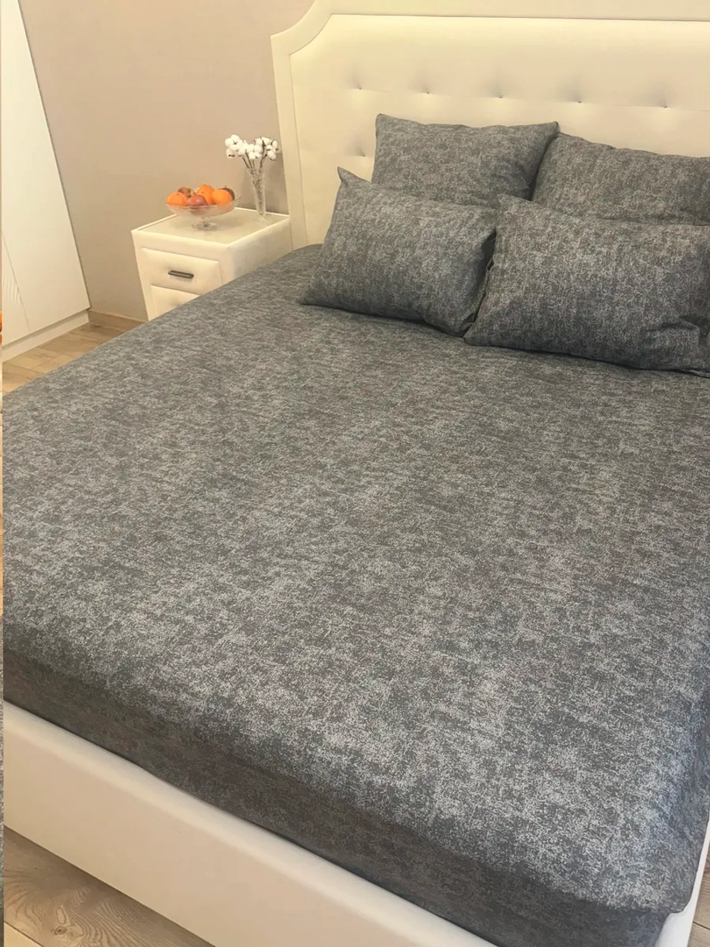 Простынь Евро макси 240х220 см 100% хлопок