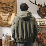 Двусторонняя мужская куртка из искусственного норкового меха, зимнее толстое хлопковое пальто, хлопковая куртка в американском ретро-стиле.