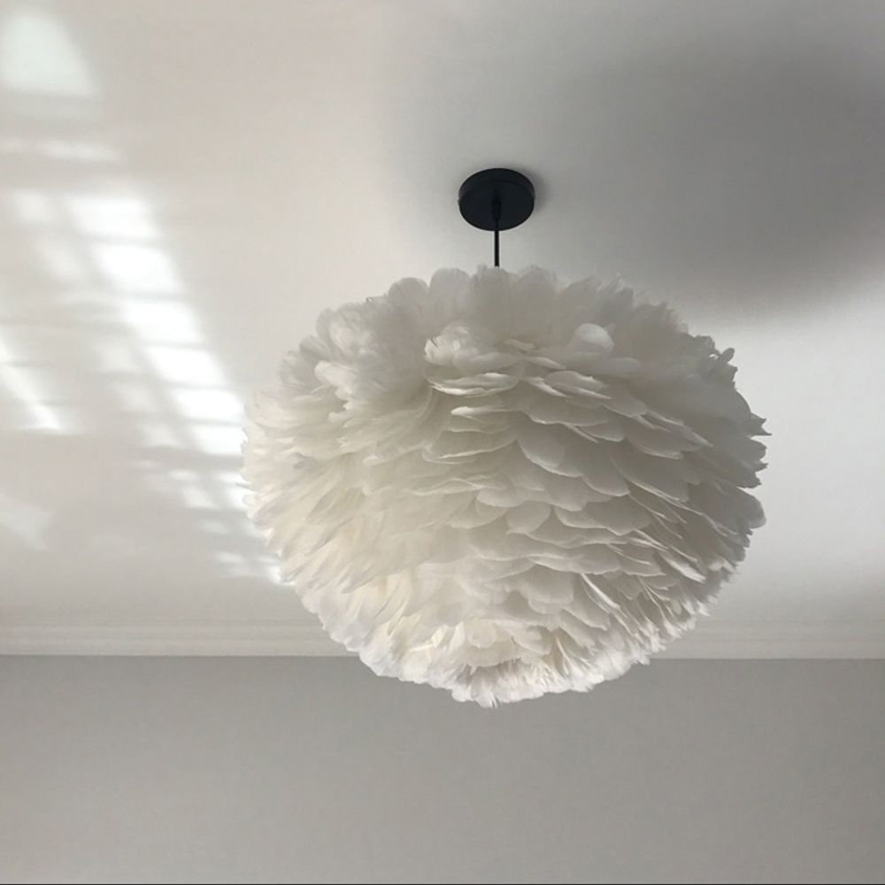 Люстра Feathers D70 White By Imperiumloft