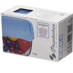 Набор стеклянных контейнеров 4шт 275мл «SNOW BOX» 53223BL