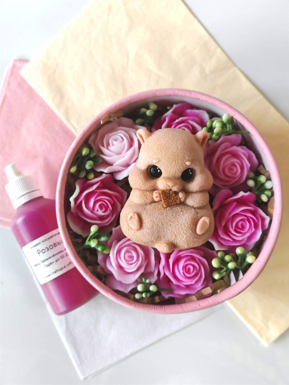 Краситель для мыла Розовый 50 мл Турция