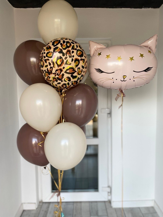 Воздушные шары Кошка, Котенок розовый №1459