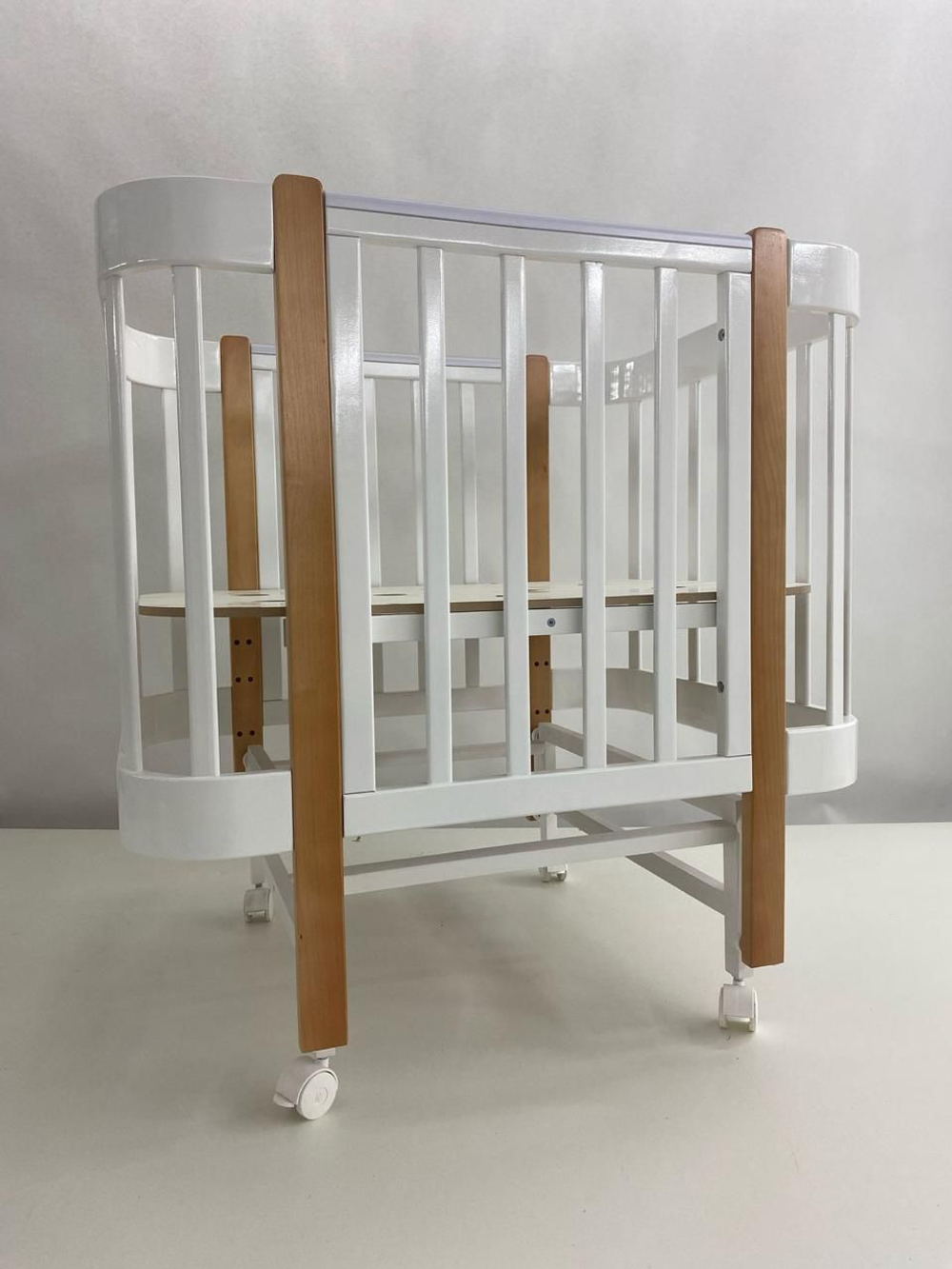 Кровать 3 в 1  Ecco Fortuna (колеса, маятник)