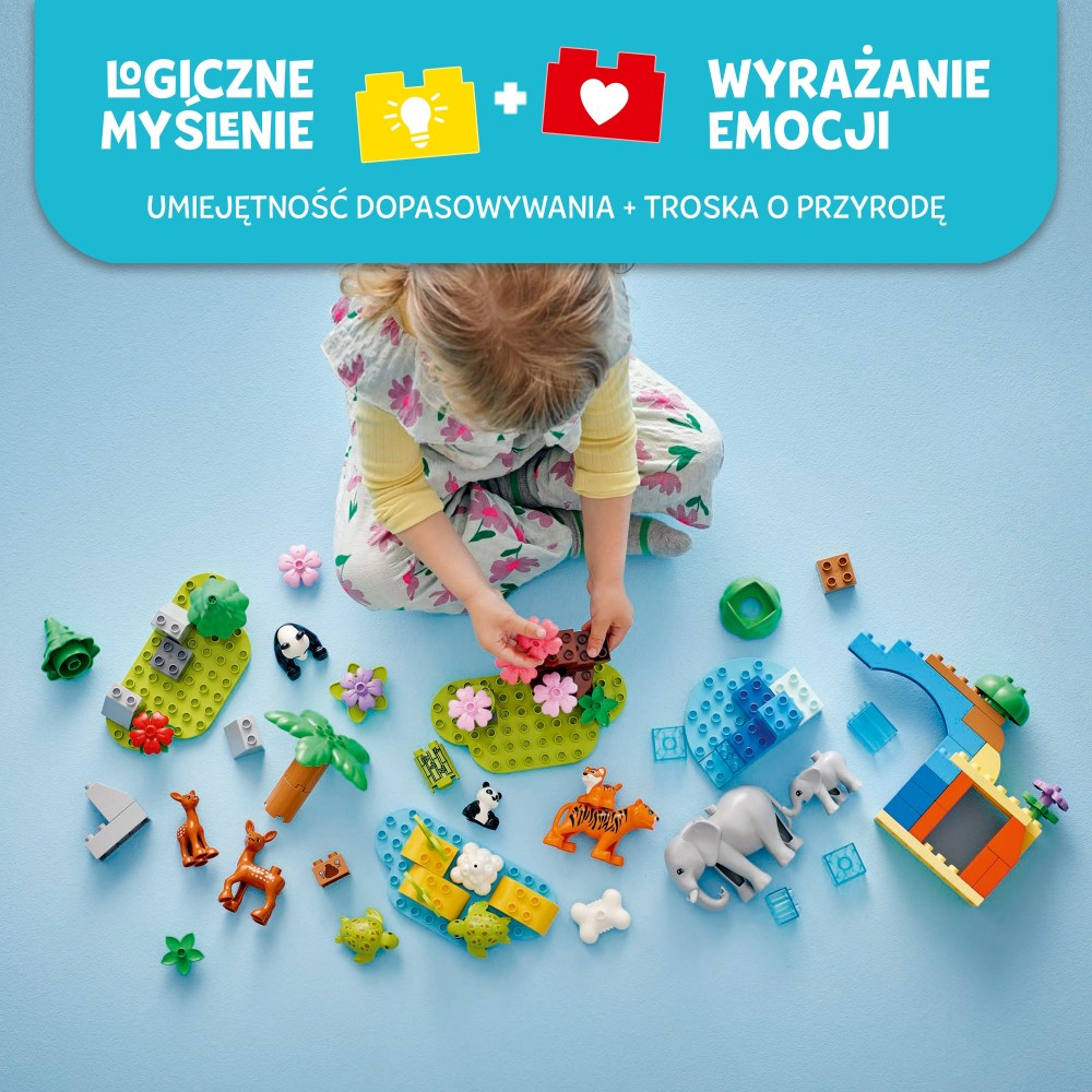 LEGO DUPLO Town - Семьи диких животных 3 в 1 10446