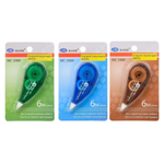 Корректирующая лента Basir, длина 6м, ширина 5 мм, ассорти