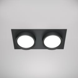 Светильник встраиваемый Maytoni Hoop DL086-02-GX53-SQ-B