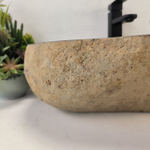 Раковина из речного камня RS-63424 (57*39*16) 0123