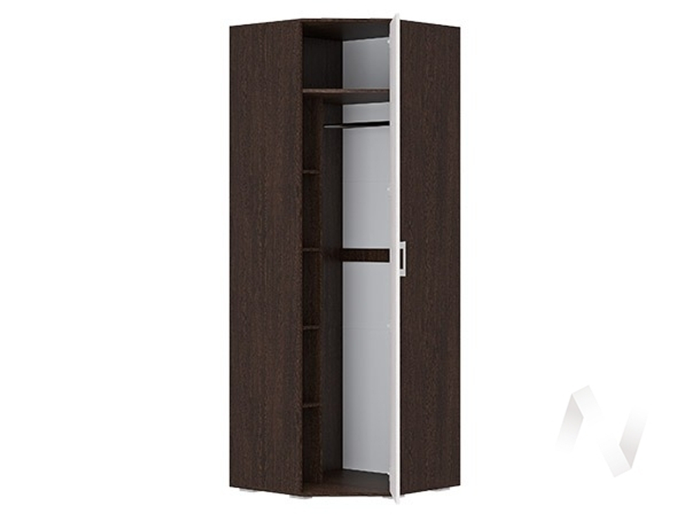 Шкаф угловой МС Белла (венге/ясень белый)