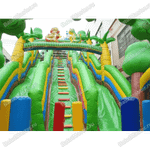 Надувной батут "Веселые джунгли"