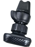 Держатель телефона автомобильный красный зажим