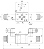 Гидрораспределитель ВЕ6.44 Г24 УХЛ4
