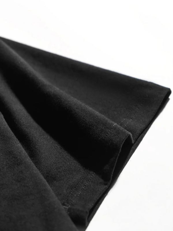 Футболка оверсайз Pizza eye черная - фото 8