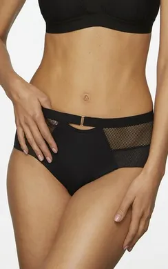 748/2-P LARA BLACK Трусы высокие