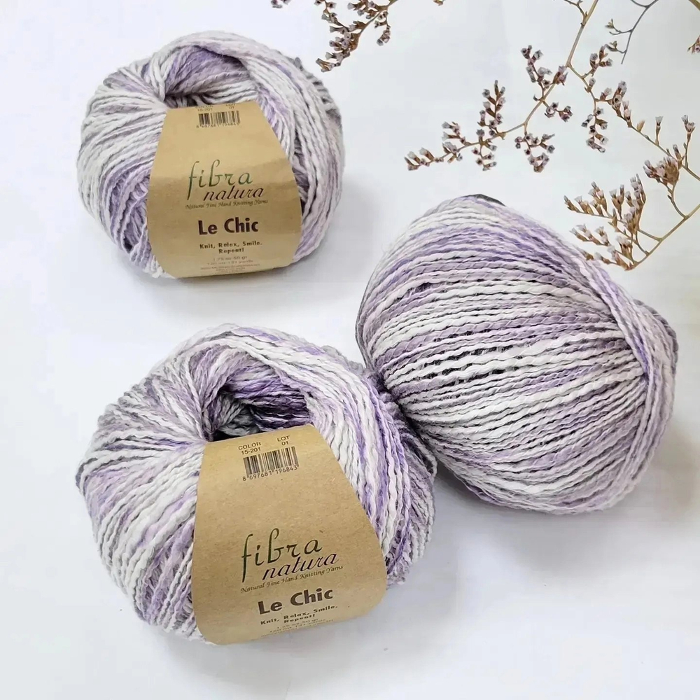 Пряжа Fibra Natura Le Chic (201)