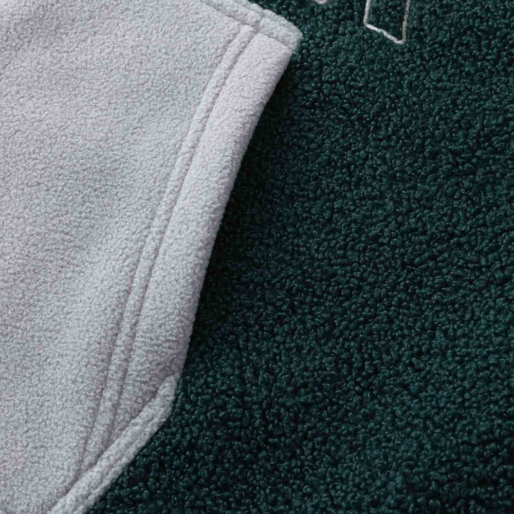 Худи Ymkashix Little Lamb серо-изумрудный