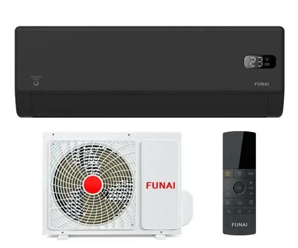 Инверторная сплит-система Funai Akoya Nero RAC-I-AN30HP.D01