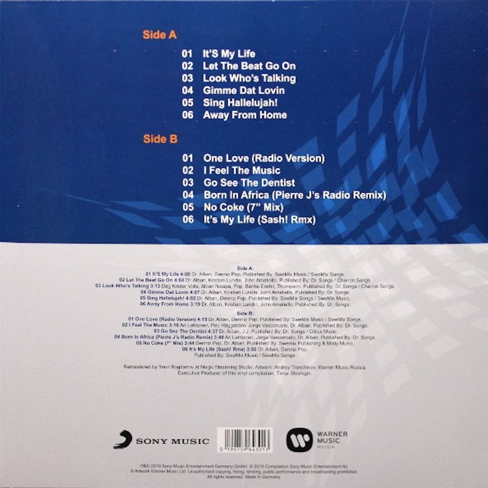 Dr. Alban / The Very Best Of 1990-1997 (Coloured Vinyl) (LP)