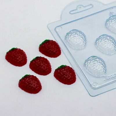 Пластиковая форма для шоколада "Малинки"