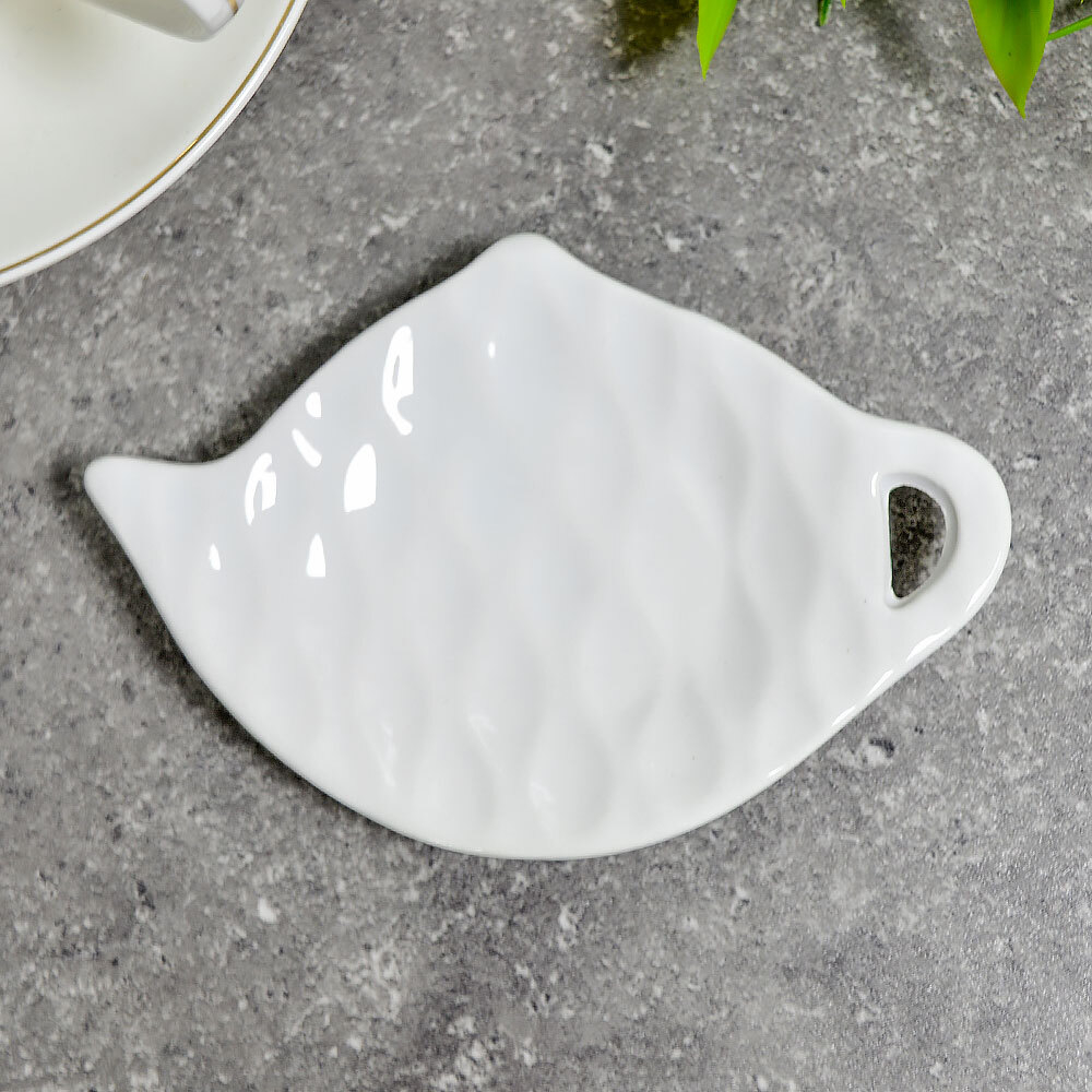 Подставка под чайные пакетики "Жемчужная волна"