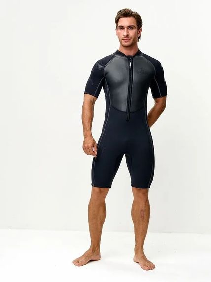 Гидрокостюм Sargan Black King shorty man черный 3 мм