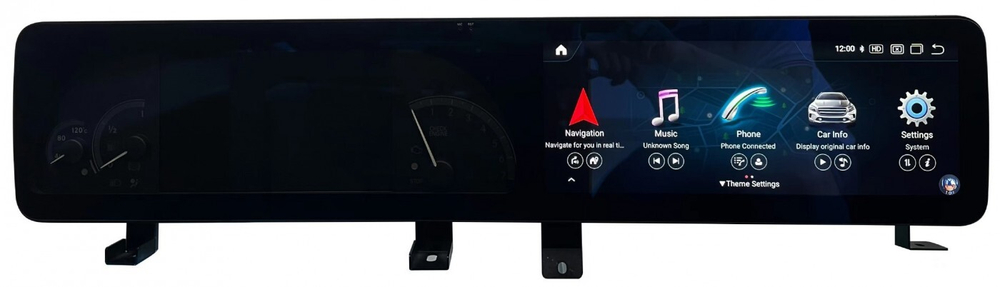 Магнитола для Mercedes-Benz S-класс (W221) 2005-2013, CL (C216) - Parafar PF7121A138/128S монитор 12.3" на Android 13, 8Гб+128Гб, CarPlay, 4G SIM-слот