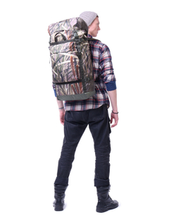 Рюкзак туристический Prival Михалыч 50л, камуфляж Камыш