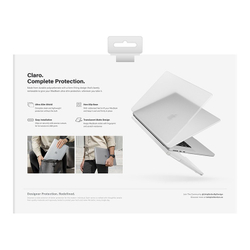 Чехол Uniq для Macbook Pro 16 (2021-2026 M1-M5) HUSK Pro Claro (Matte Clear)