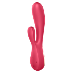 Вибромассажер Satisfyer Mono Flex с возможностью управления через приложение, красный