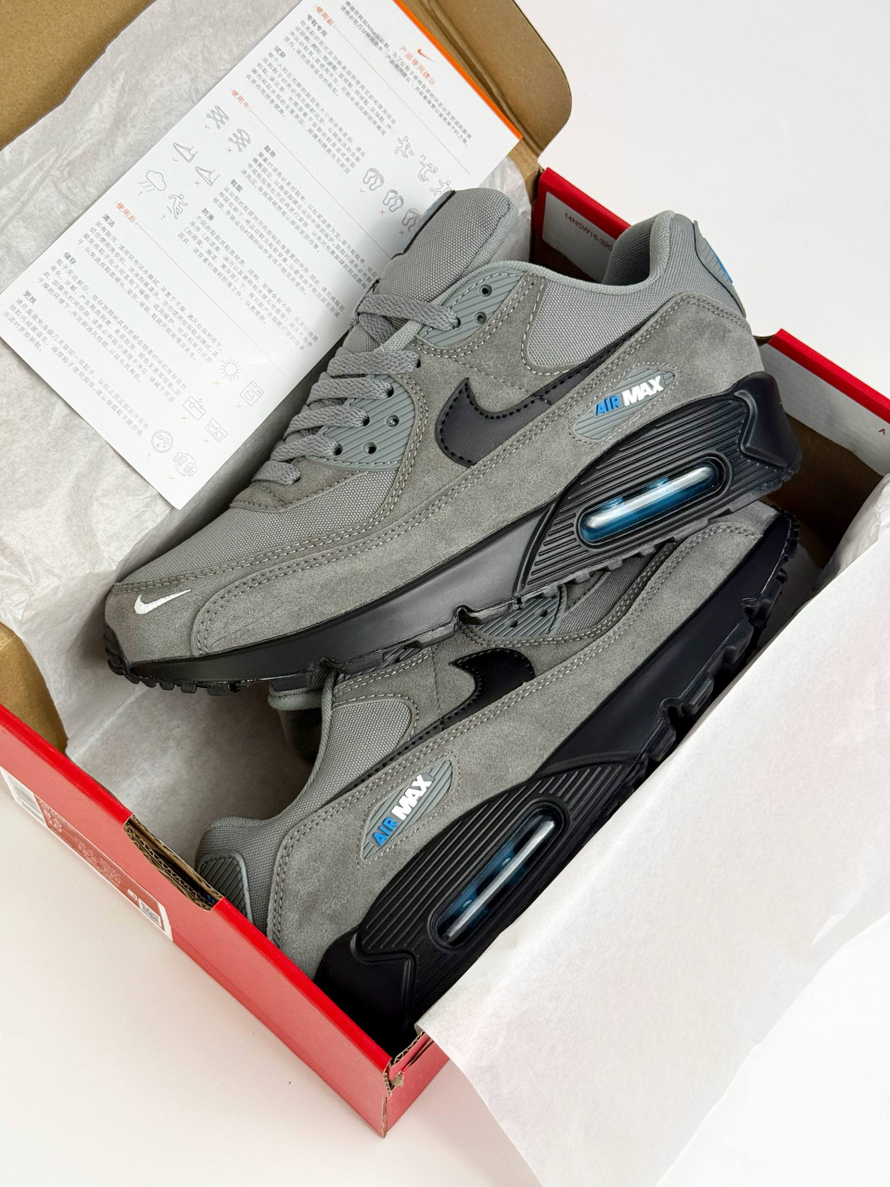Кроссовки Nike Air Max 90 #B256 (сер.)