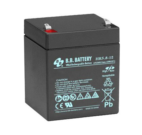 Аккумулятор B.B.BATTERY HR 5.8-12