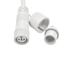 UCX-F90 T20-2M-WH Провод-шина для гирлянд серии F90PRO. 2м. 20 Т-коннекторов. шаг 10см. Статика-мерцание. IP67. Белый. TM Uniel