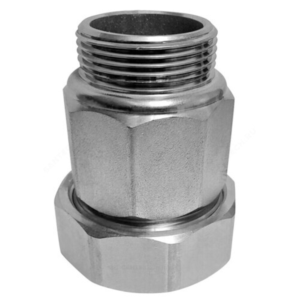 Муфта сталь оц Ду 40 (1 1/2") НР/обжим Дн 47,9-51,5 SantechSystems