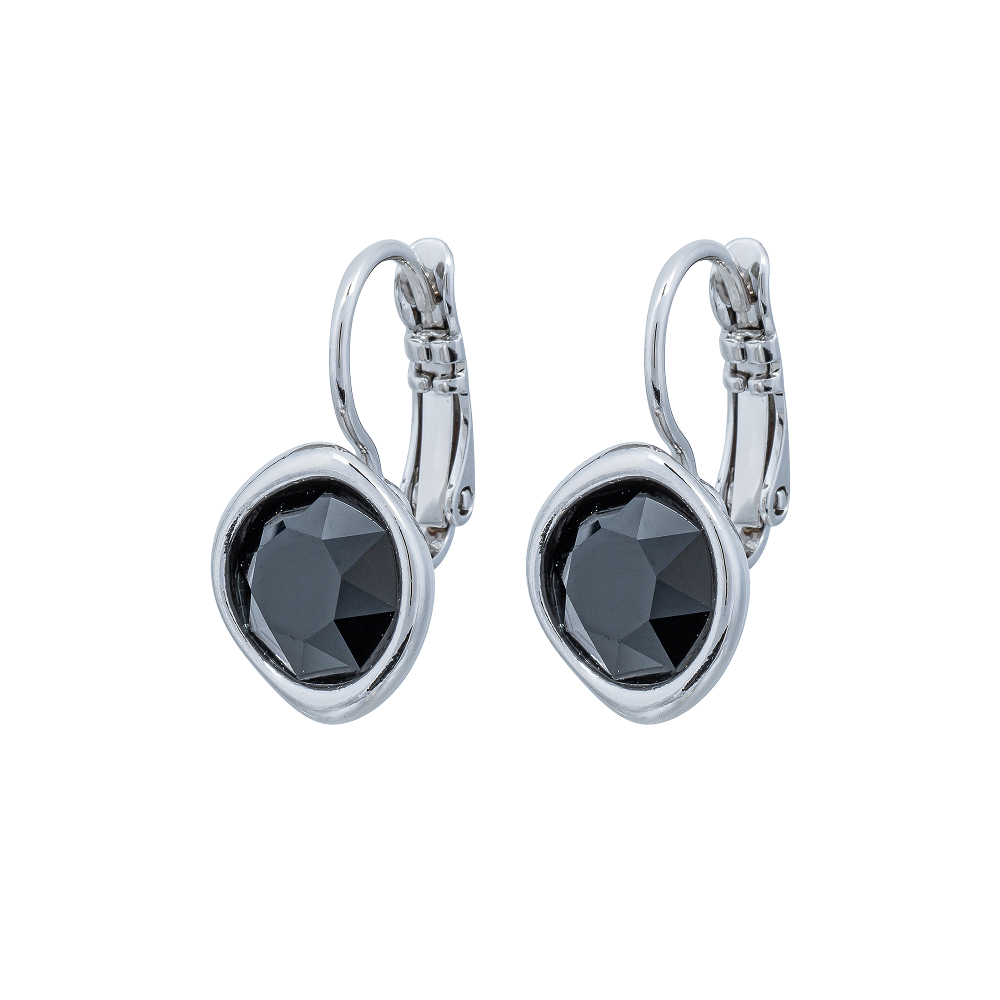 Серьги Fiore Luna Jet A1911.4 BW/S