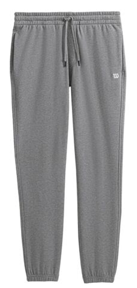 Теннисные брюки Wilson Unisex Crew Pant - medium gray heather