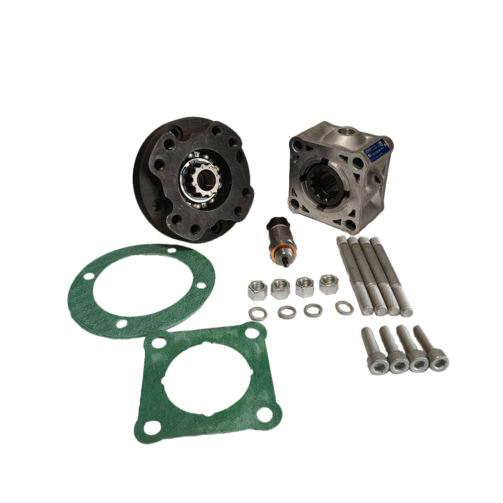 Коробка отбора мощности ISO для РК КАМАЗ-65111 (на место лебёдочного КОМа) 08808600174