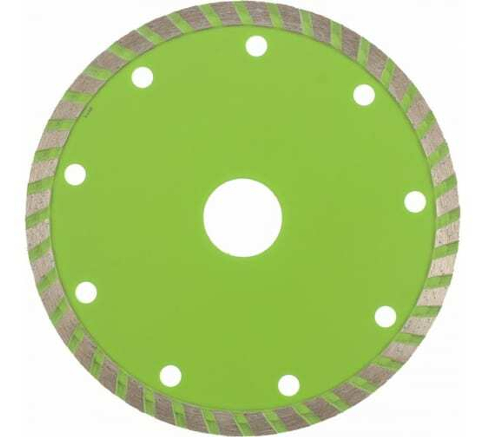 ДИСК АЛМАЗНЫЙ СИБРТЕХ ОТР TURBO 125Х22,2ММ СУХ/РЕЗ 731317