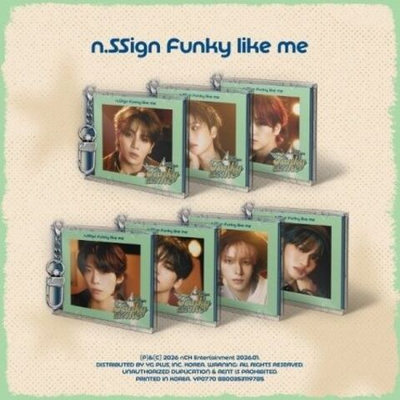 (ПРЕДЗАКАЗ) Альбом n.SSign - FUNKY LIKE ME Album MINI JEWEL RANDOM Version