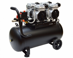 Компрессор воздушный KB-2500/50X2 (50 литров; 2,5Kw; 8bar, 420л/ м; без масляный)