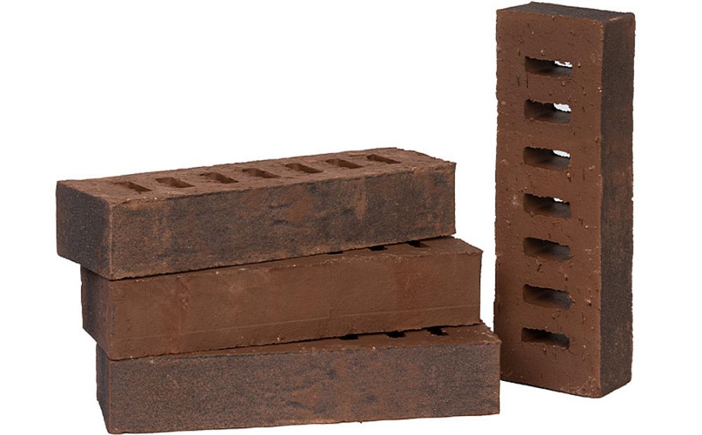 Клинкерный кирпич пустотелый Plinfa Iron 2302, 270x85x50