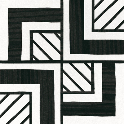 Керамогранит EQUIPE CAPRICE DECO Metropolitan B&W