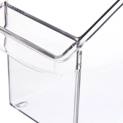 Органайзер для хранения на колесиках «ФЛАТТО», прозрачный, 34*11*25.1см